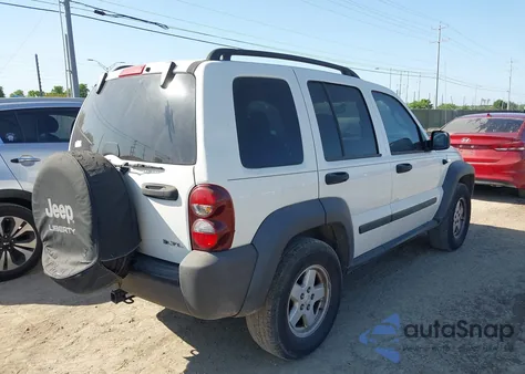 2007 Jeep Liberty Sport from USA, damaged, VIN 1J4GL48K27W520995